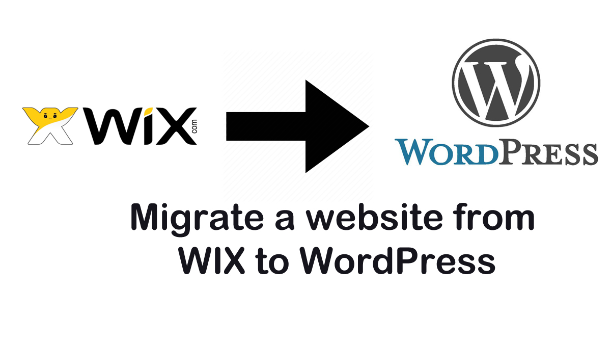 How to transfer a site from WIX to hosting with WordPress